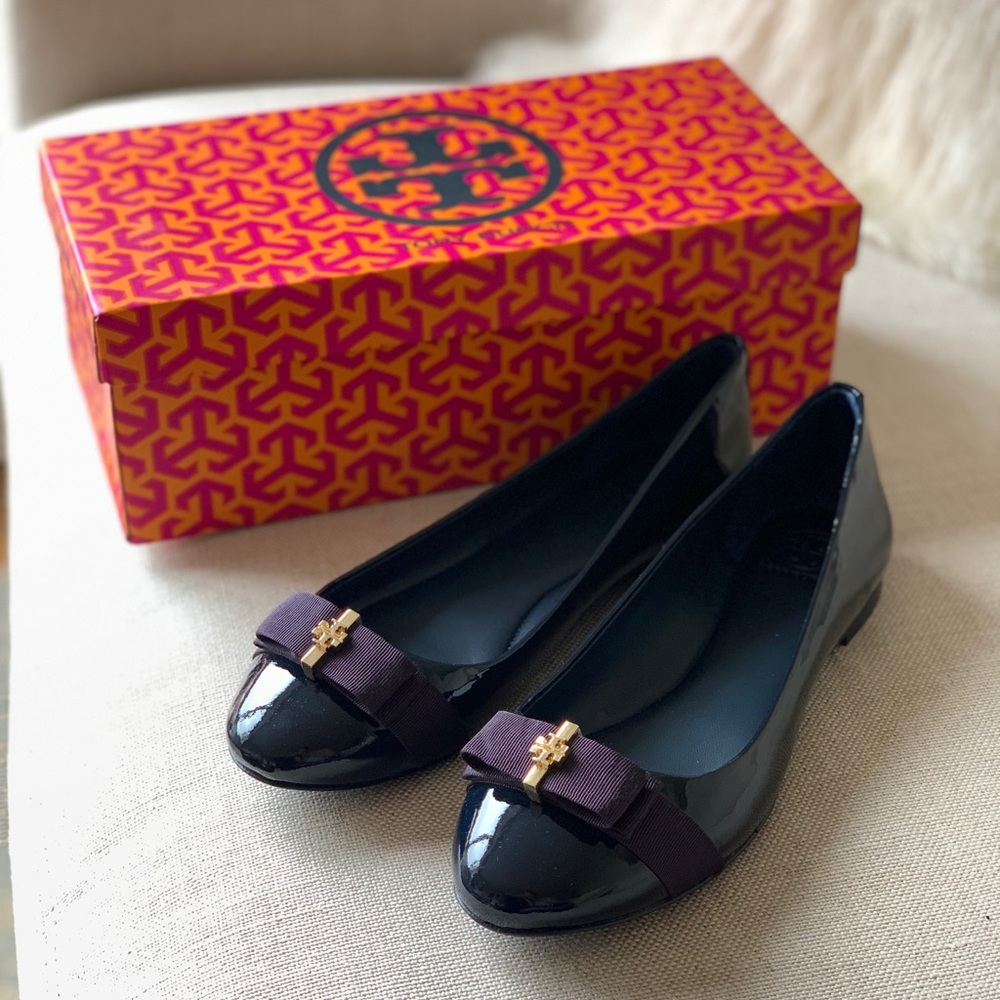 Tory Burch Bright Navy Flats